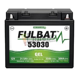 Bater�a Gel 12 Voltios 30 Amperios CCA 325 Fulbat | 53030 184x125x170 mm